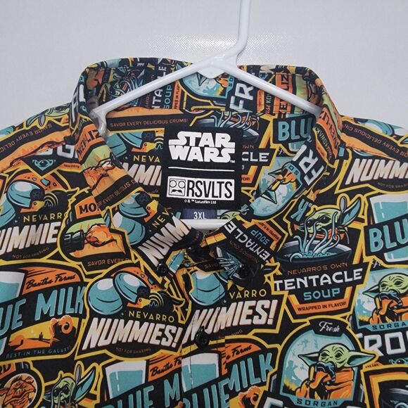 RSVLTS Mens 3XL The Mandalorian “Mandolicious” EUC - Picture 4 of 4